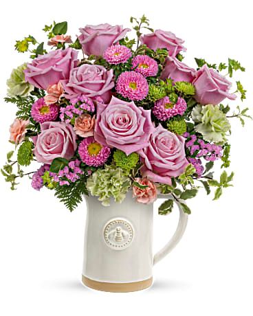 Artisanal Pitcher Bouquet