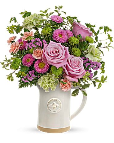 Artisanal Pitcher Bouquet