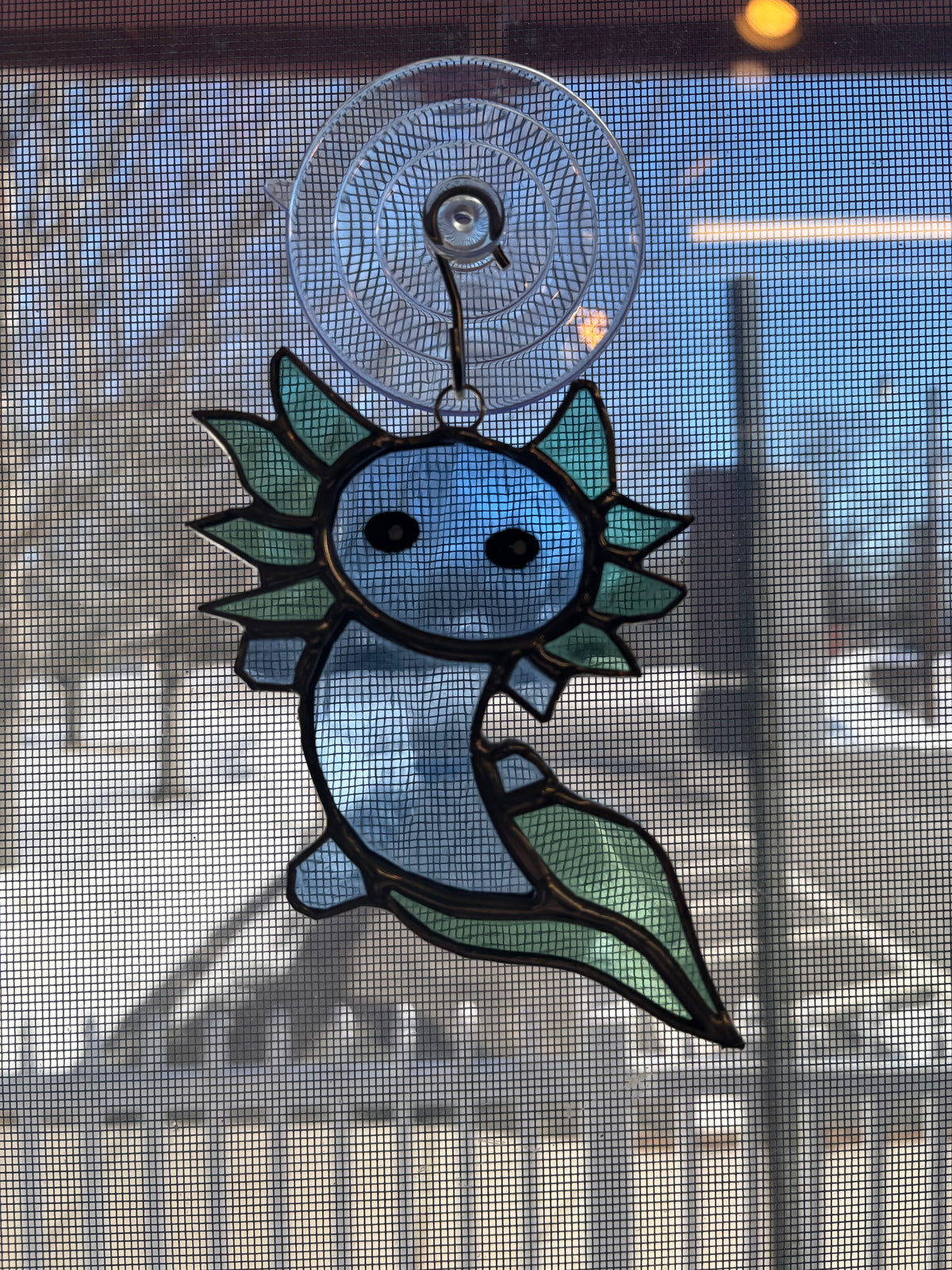 Axolotls stained glass – SHIRLEY'S FLOWERS & SWEETS, Nashua NH