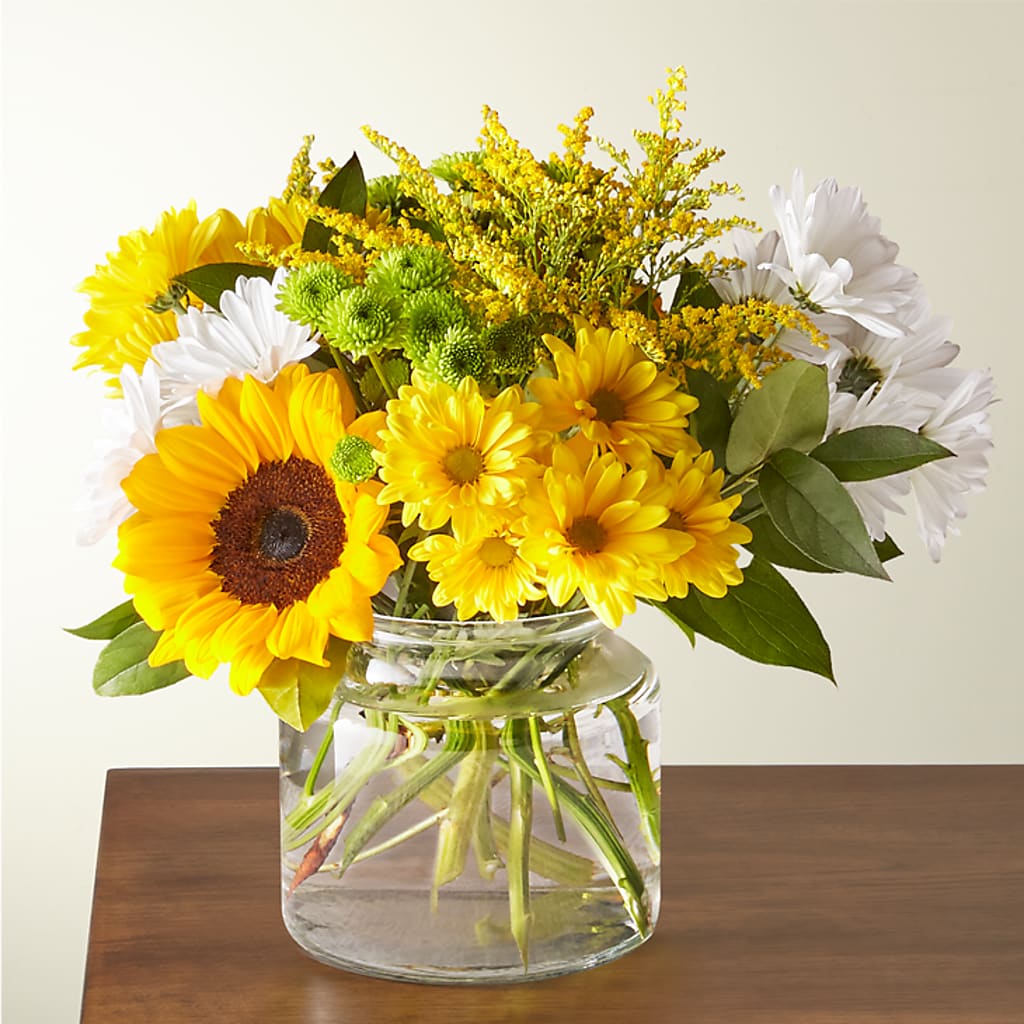 Hello Sunshine Bouquet – SHIRLEY'S FLOWERS & SWEETS, Nashua NH