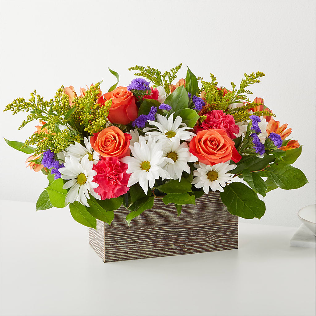 Oopsie Daisy Box Bouquet – SHIRLEY'S FLOWERS & SWEETS, Nashua NH