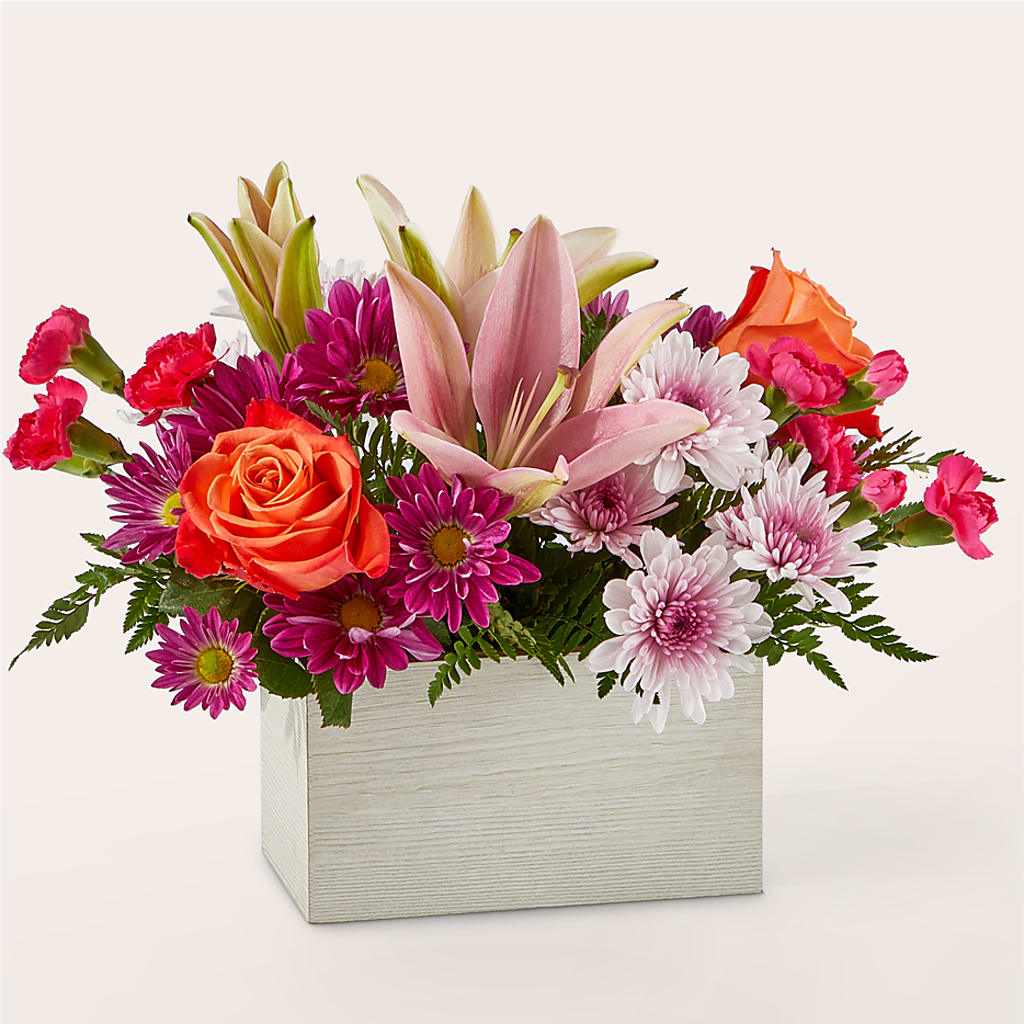 Light of My Life Box Bouquet – SHIRLEY'S FLOWERS & SWEETS, Nashua NH