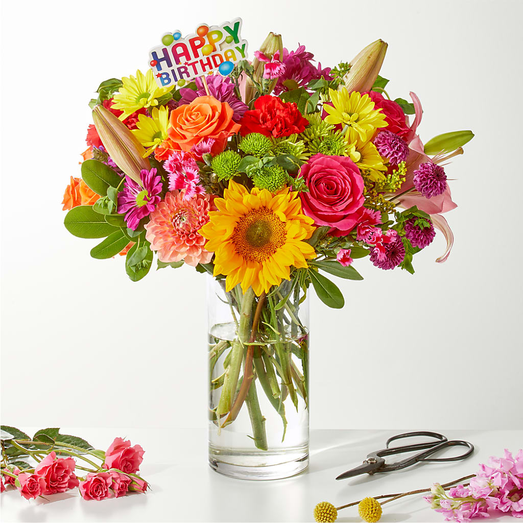 Cue the Confetti - A Florist Original – SHIRLEY'S FLOWERS & SWEETS, Nashua NH