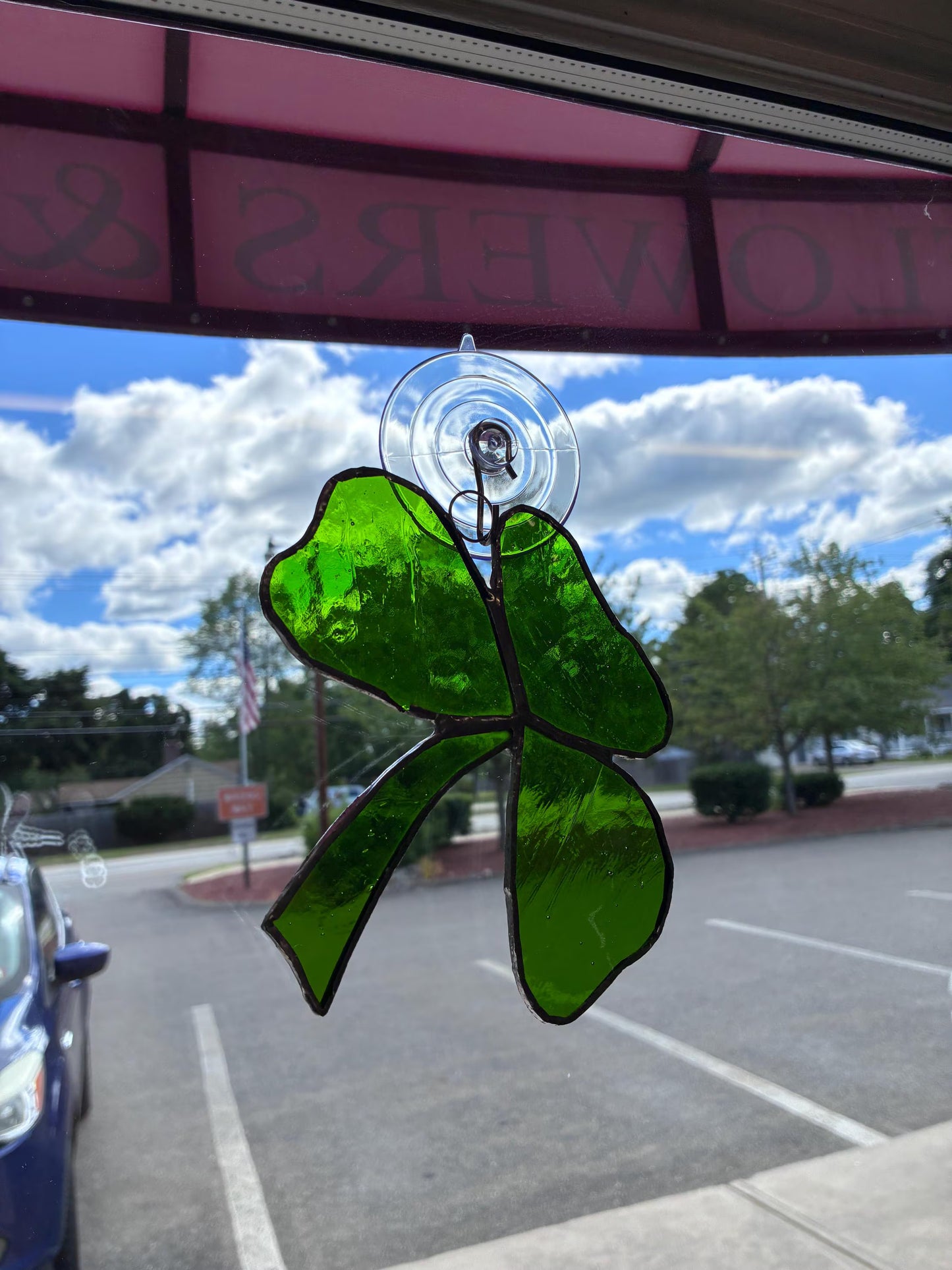 Stained Glass Shamrock