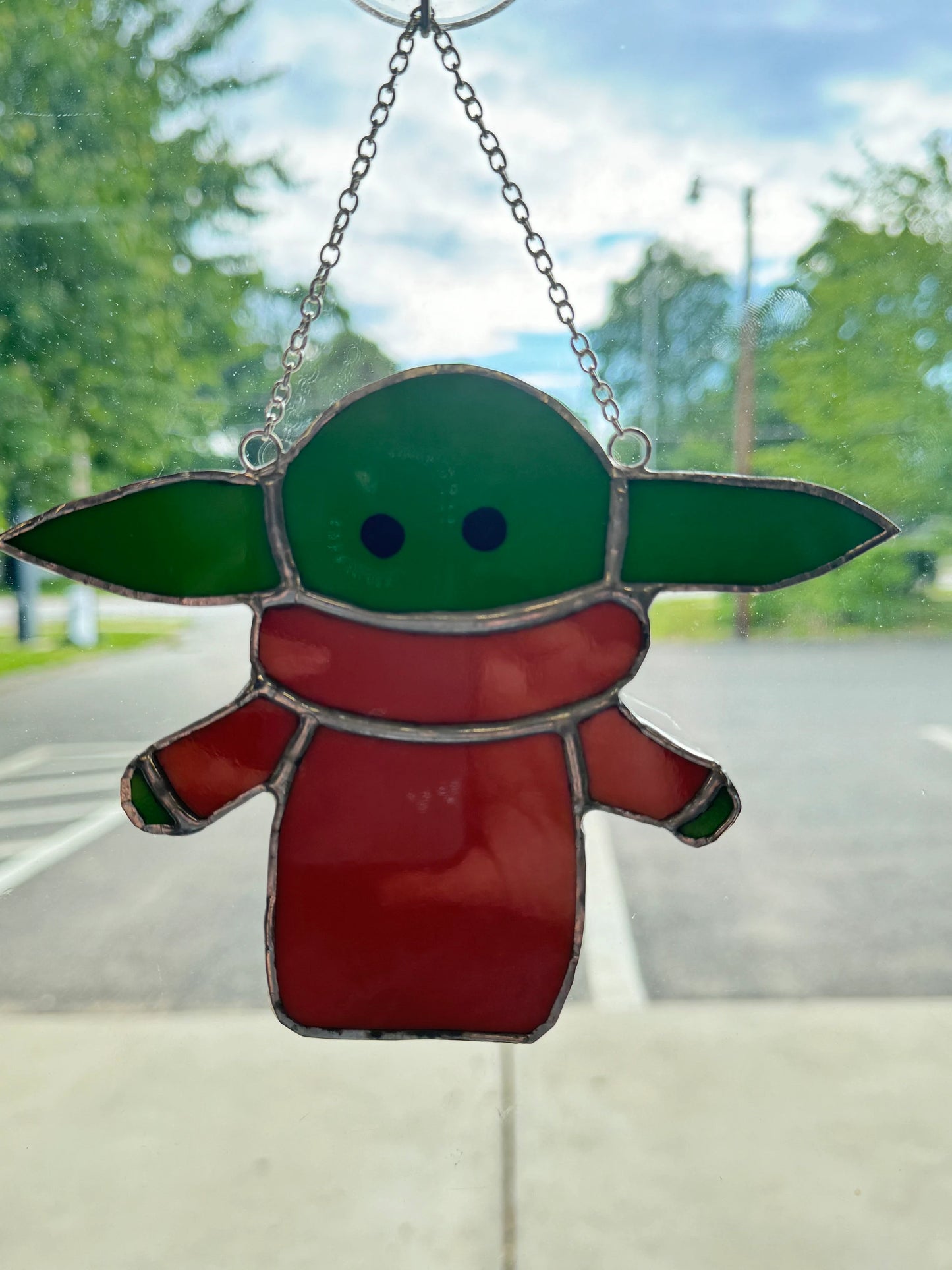 Stained Glass Baby Yoda – SHIRLEY'S FLOWERS & SWEETS, Nashua NH