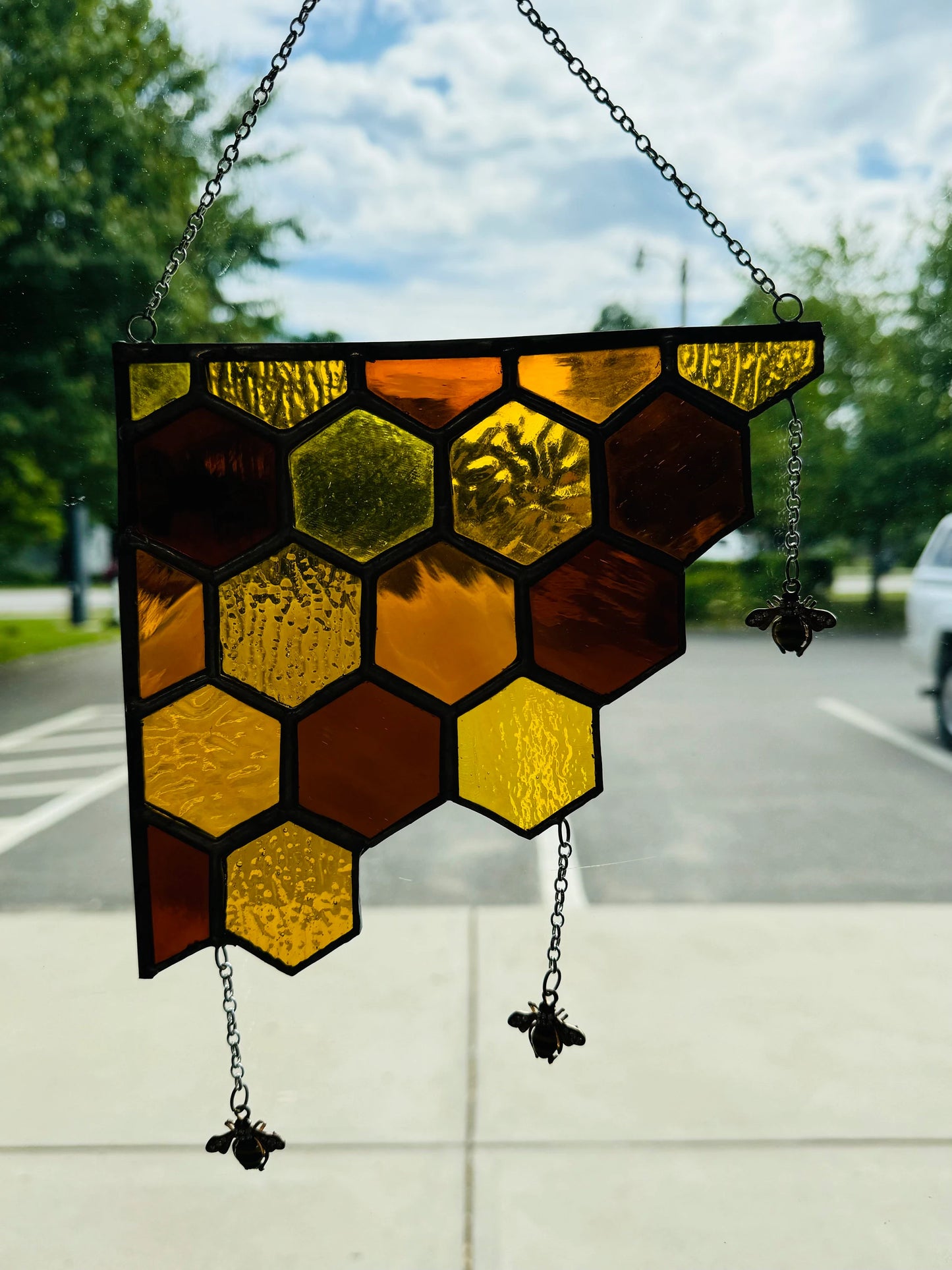 Stained Glass Honeycomb (Large) – SHIRLEY'S FLOWERS & SWEETS, Nashua NH
