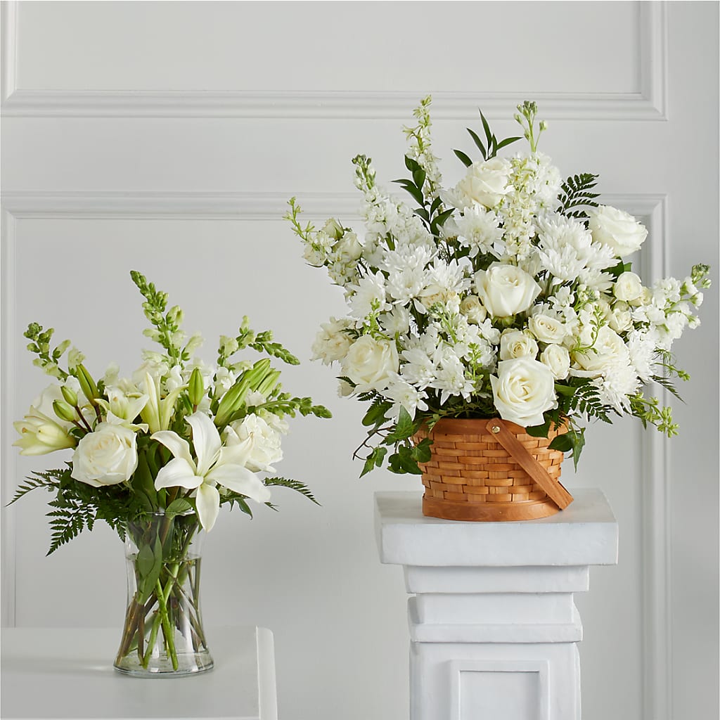 Sincerest Condolences Bundles – SHIRLEY'S FLOWERS & SWEETS, Nashua NH