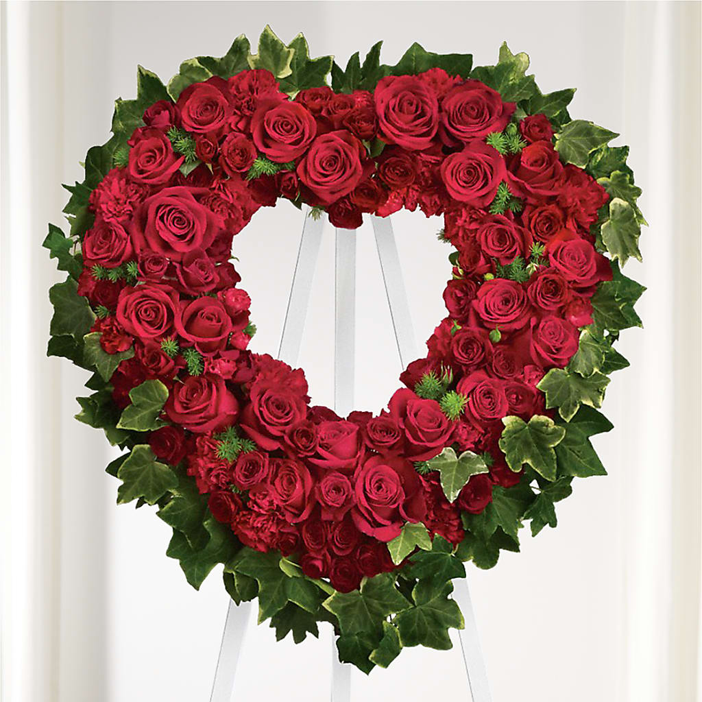 Wholehearted Standing Spray – SHIRLEY'S FLOWERS & SWEETS, Nashua NH