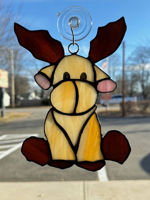 Stained Glass Moose