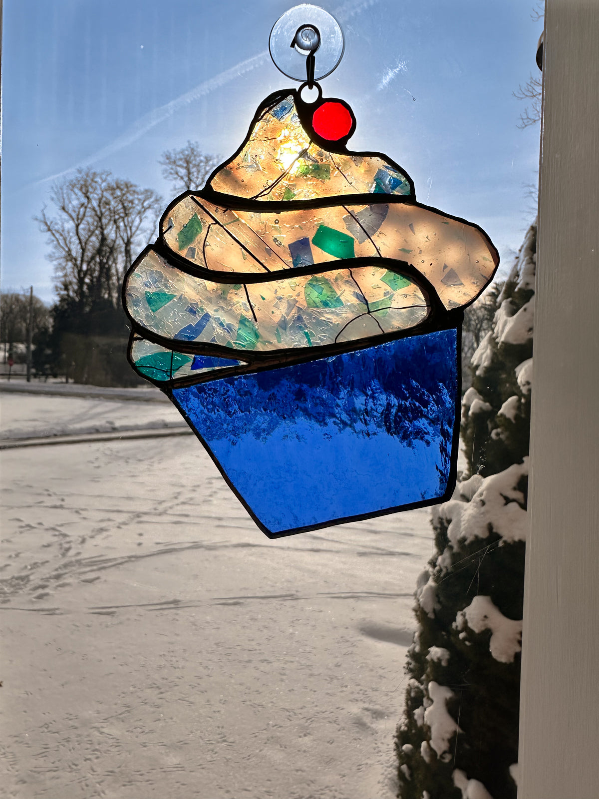 Stained Glass Cupcake – SHIRLEY'S FLOWERS & SWEETS, Nashua NH