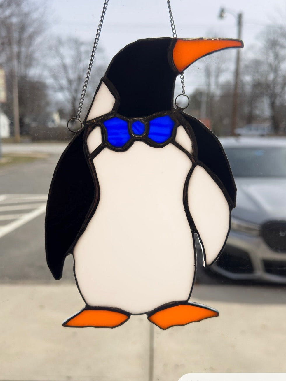 Stained Glass Penguin – SHIRLEY'S FLOWERS & SWEETS, Nashua NH