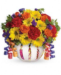 Birthday Bowl – SHIRLEY'S FLOWERS & SWEETS, Nashua NH