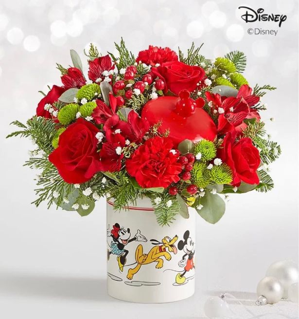 Mickey and Friends Holiday Cookie Jar