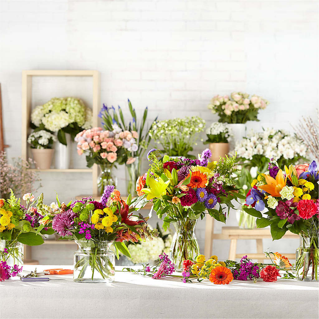 Bold & Bright – A Florist Original – SHIRLEY'S FLOWERS & SWEETS, Nashua NH