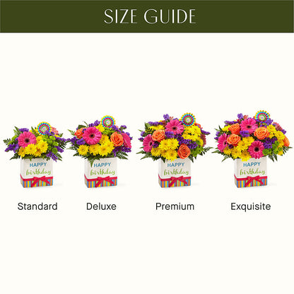 Birthday Brights Bouquet – SHIRLEY'S FLOWERS & SWEETS, Nashua NH