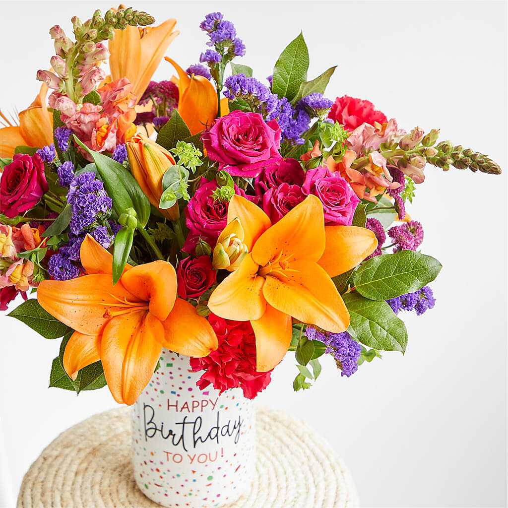 Birthday Palooza Bouquet – SHIRLEY'S FLOWERS & SWEETS, Nashua NH