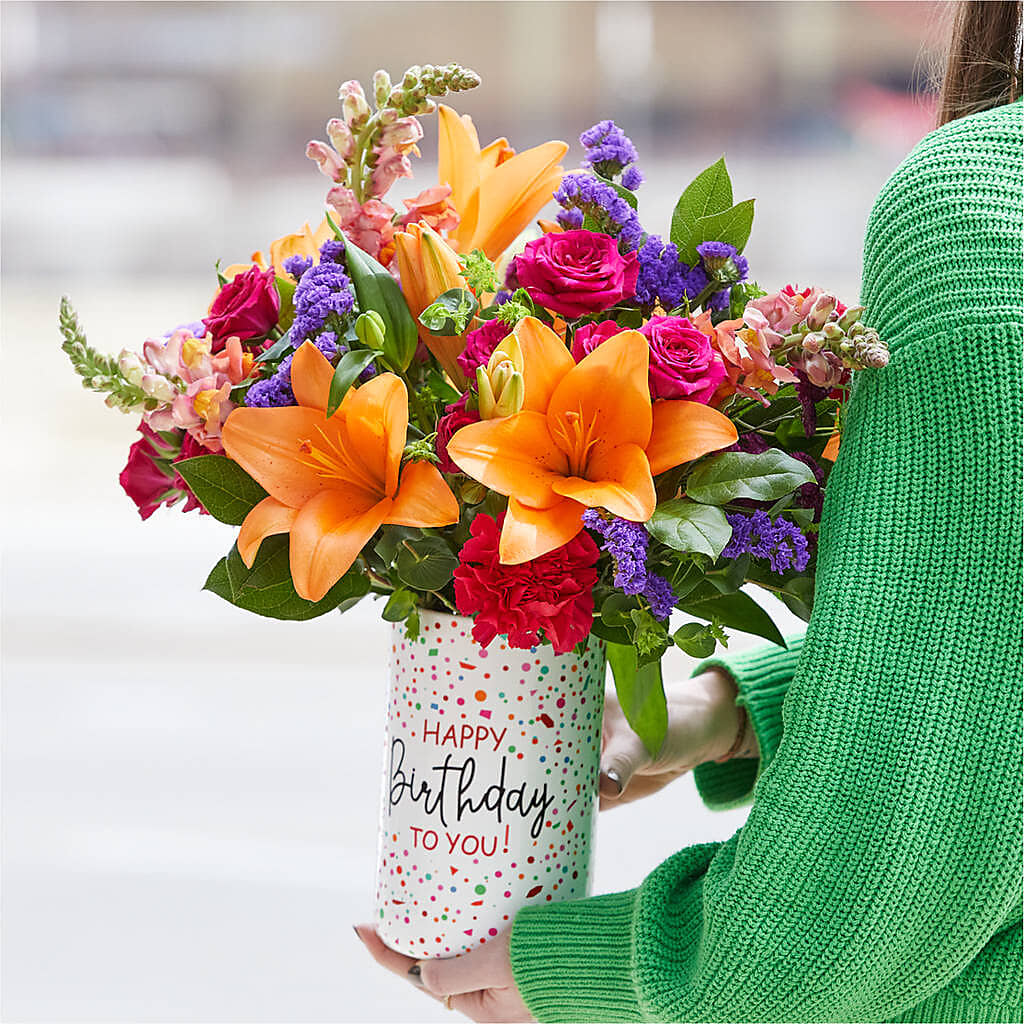 Birthday Palooza Bouquet – SHIRLEY'S FLOWERS & SWEETS, Nashua NH