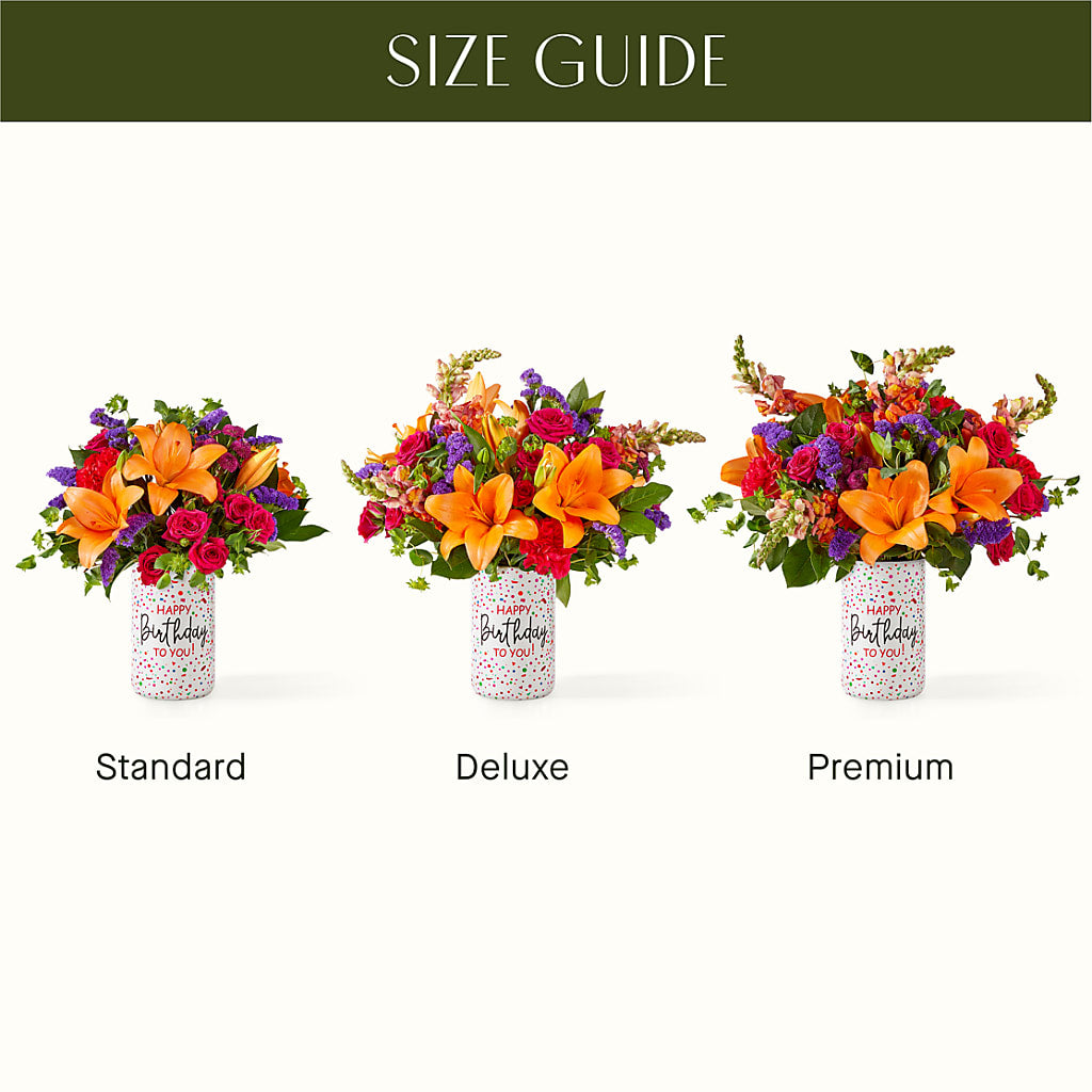 Birthday Palooza Bouquet – SHIRLEY'S FLOWERS & SWEETS, Nashua NH