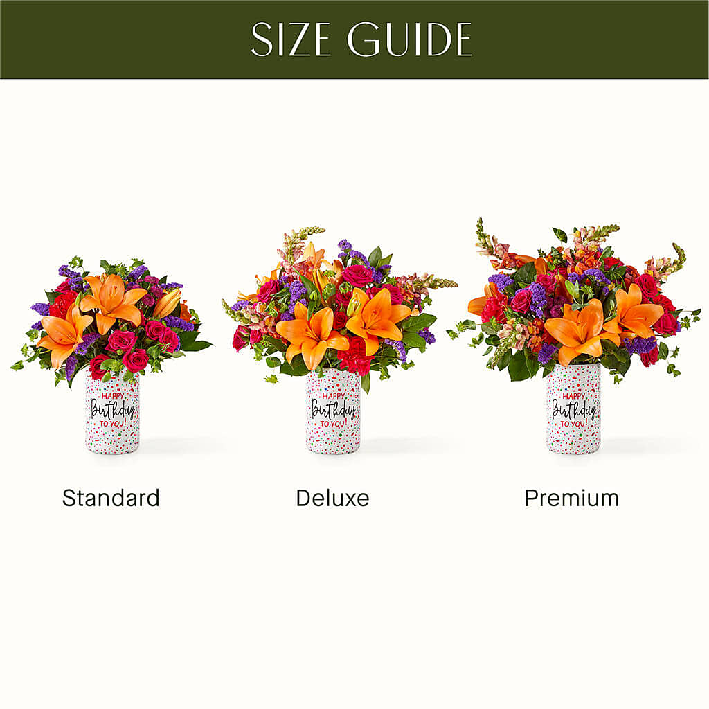 Birthday Palooza Bouquet – SHIRLEY'S FLOWERS & SWEETS, Nashua NH