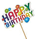 Happy Birthday Pick – SHIRLEY'S FLOWERS & SWEETS, Nashua NH
