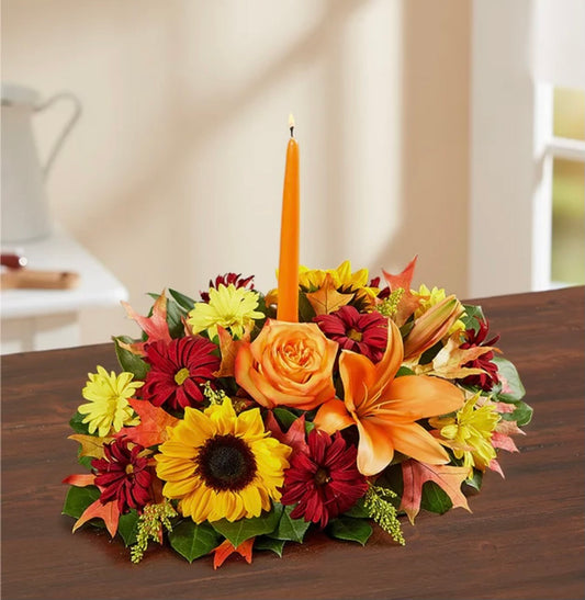 Fall Fields Of Europe Centerpiece