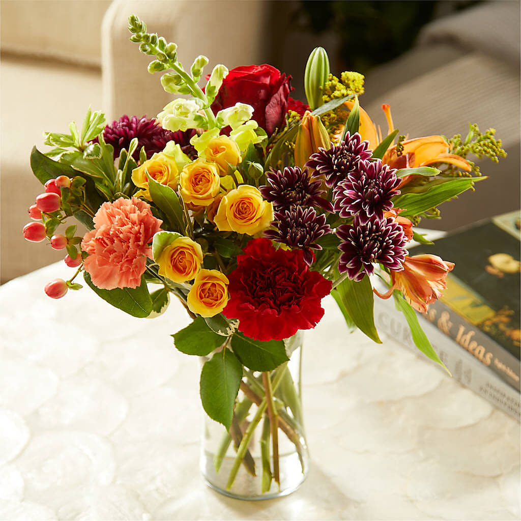 Fall Delight – A Florist Original – SHIRLEY'S FLOWERS & SWEETS, Nashua NH