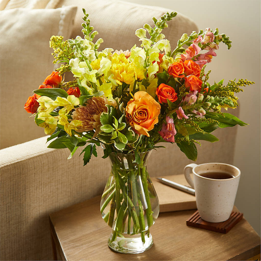 Fall Delight – A Florist Original – SHIRLEY'S FLOWERS & SWEETS, Nashua NH