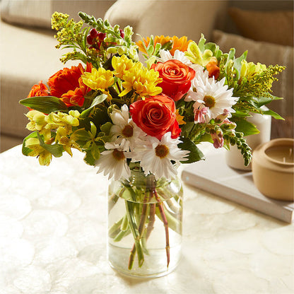 Fall Delight – A Florist Original – SHIRLEY'S FLOWERS & SWEETS, Nashua NH