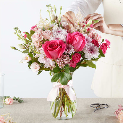 Pink Ribbon - A Florist Original – SHIRLEY'S FLOWERS & SWEETS, Nashua NH