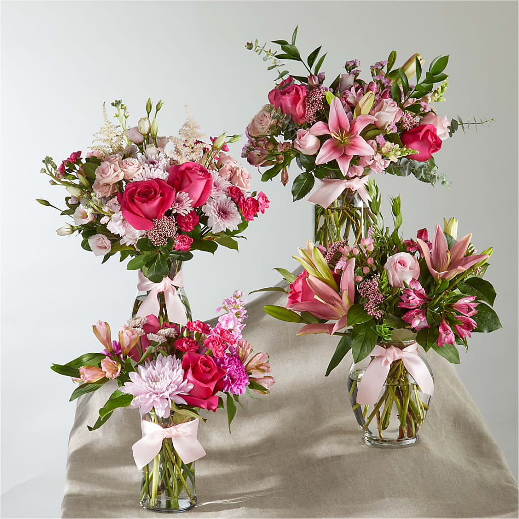 Pink Ribbon - A Florist Original – SHIRLEY'S FLOWERS & SWEETS, Nashua NH