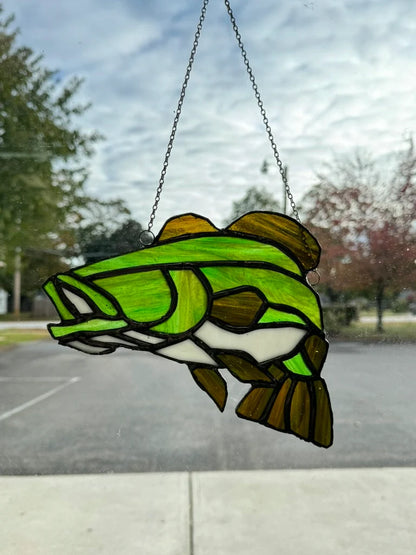 Stained Glass Bass – SHIRLEY'S FLOWERS & SWEETS, Nashua NH