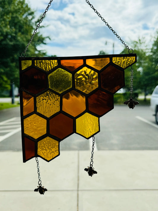 Stained Glass Honeycomb (Large) – SHIRLEY'S FLOWERS & SWEETS, Nashua NH