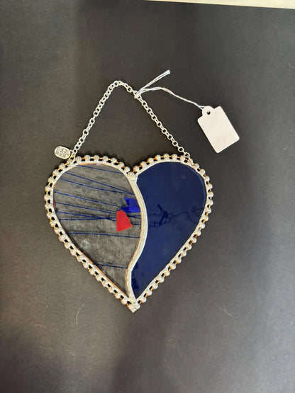 Stained Glass Duo Colored Heart – SHIRLEY'S FLOWERS & SWEETS, Nashua NH