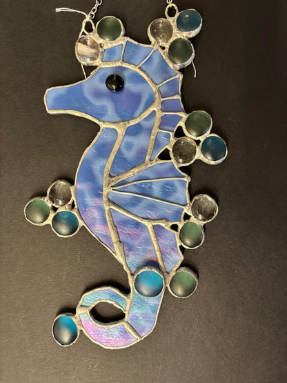 Stained Glass Seahorse – SHIRLEY'S FLOWERS & SWEETS, Nashua NH