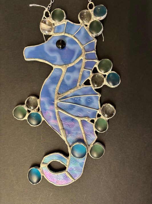 Stained Glass Seahorse – SHIRLEY'S FLOWERS & SWEETS, Nashua NH