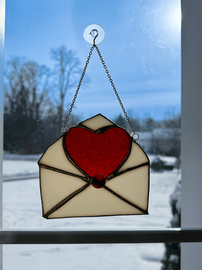 Stained Glass Heart Letter – SHIRLEY'S FLOWERS & SWEETS, Nashua NH