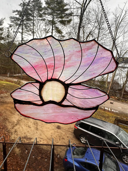 Stained Glass Oyster with Pearl – SHIRLEY'S FLOWERS & SWEETS, Nashua NH