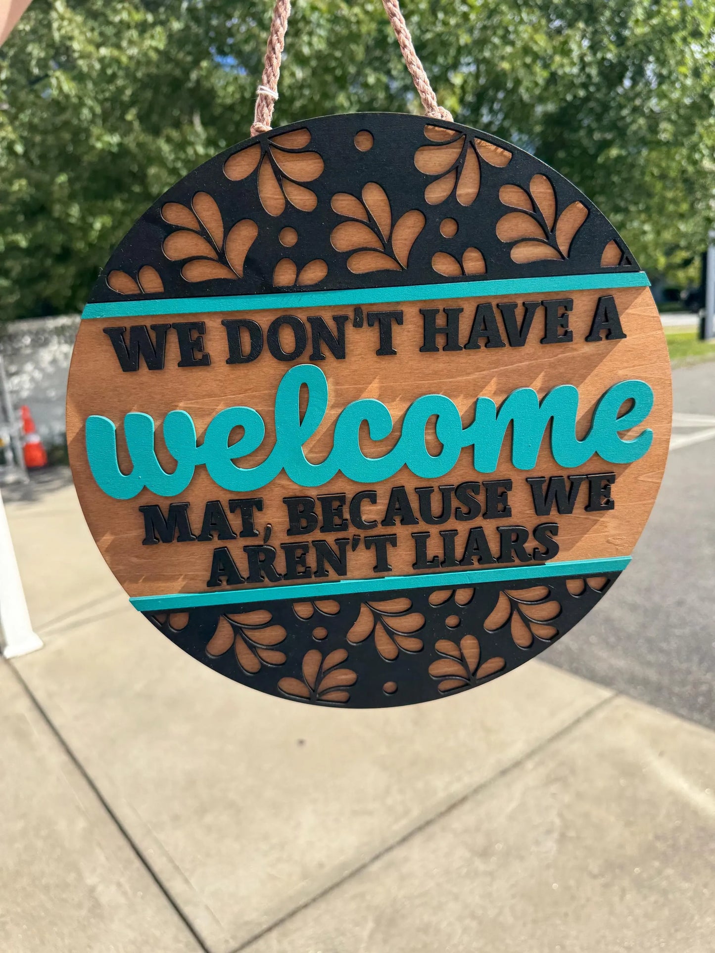 Not Welcome Sign