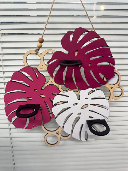 Hanging Laser Cut Layered Wooden Monstera Leaf Propagation Station – SHIRLEY'S FLOWERS & SWEETS, Nashua NH