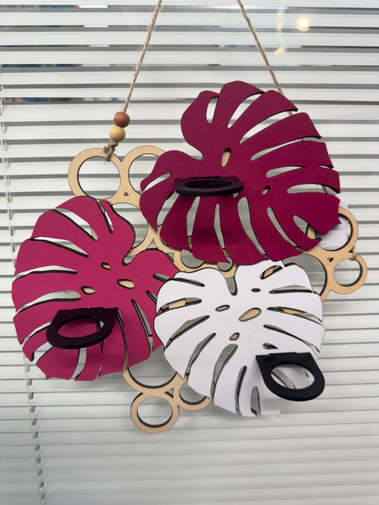 Hanging Laser Cut Layered Wooden Monstera Leaf Propagation Station – SHIRLEY'S FLOWERS & SWEETS, Nashua NH