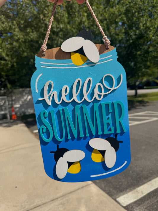 Hello Summer Sign
