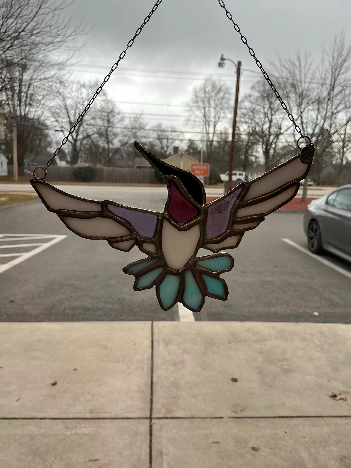 Stained Glass Hummingbird – SHIRLEY'S FLOWERS & SWEETS, Nashua NH