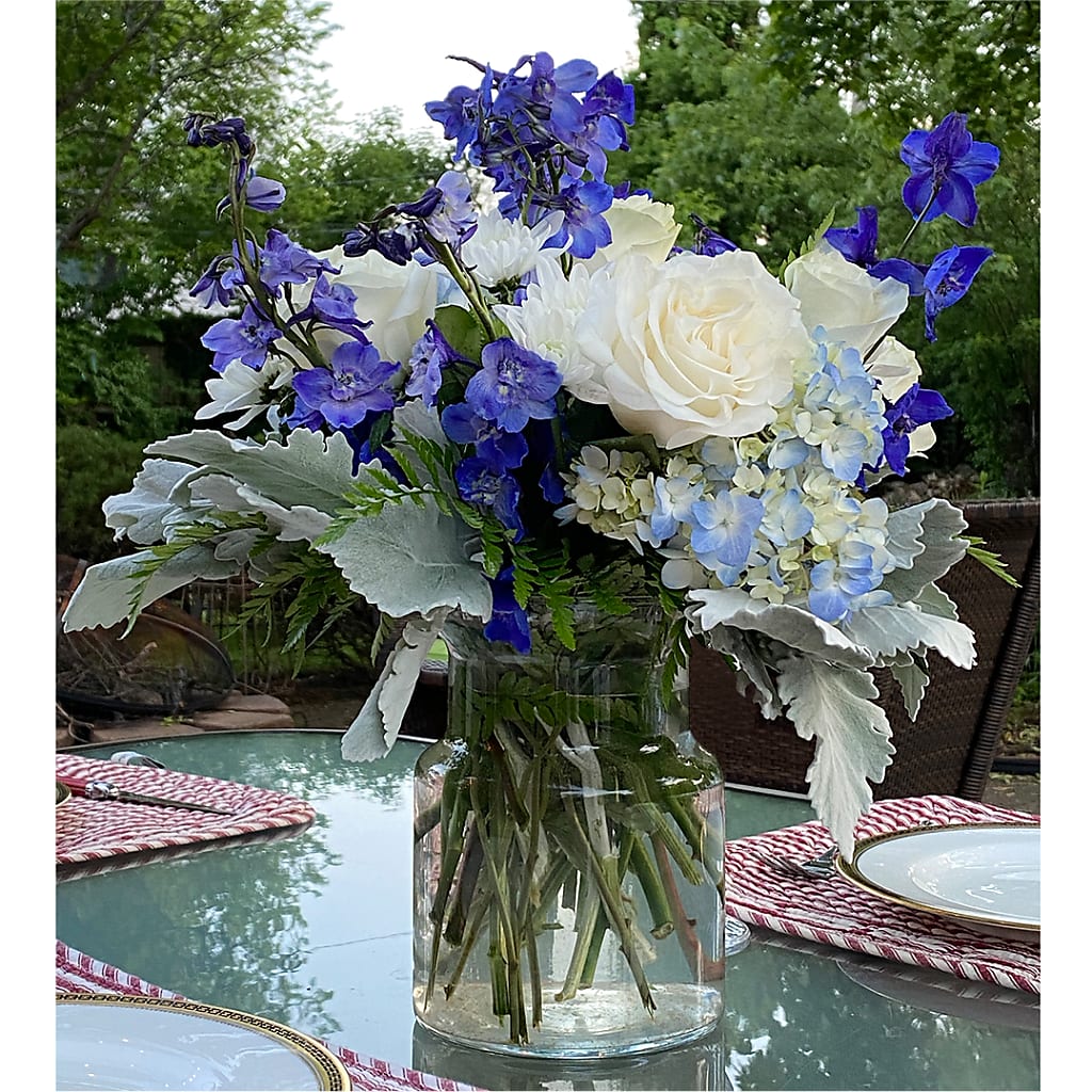 Clear Skies Bouquet – SHIRLEY'S FLOWERS & SWEETS, Nashua NH