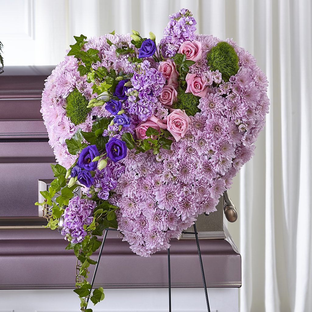 Treasured Love Standing Heart – SHIRLEY'S FLOWERS & SWEETS, Nashua NH
