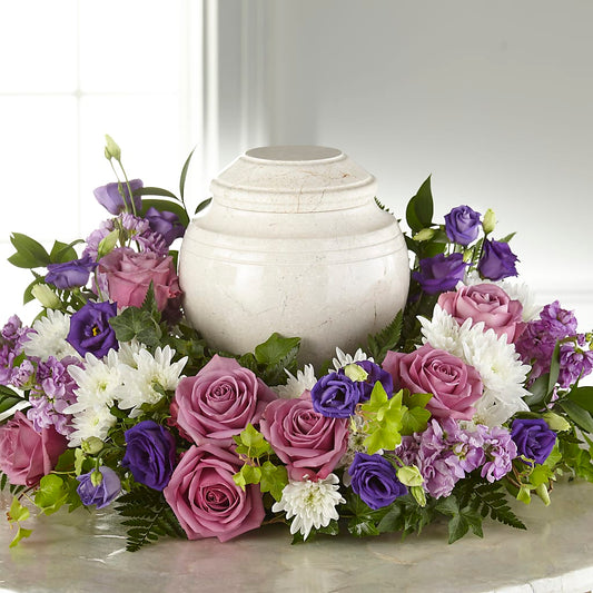 Blooming Sympathy Cremation Adornment – SHIRLEY'S FLOWERS & SWEETS, Nashua NH