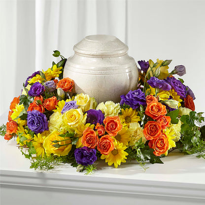 Blossoms of Remembrance Cremation Adornment – SHIRLEY'S FLOWERS & SWEETS, Nashua NH