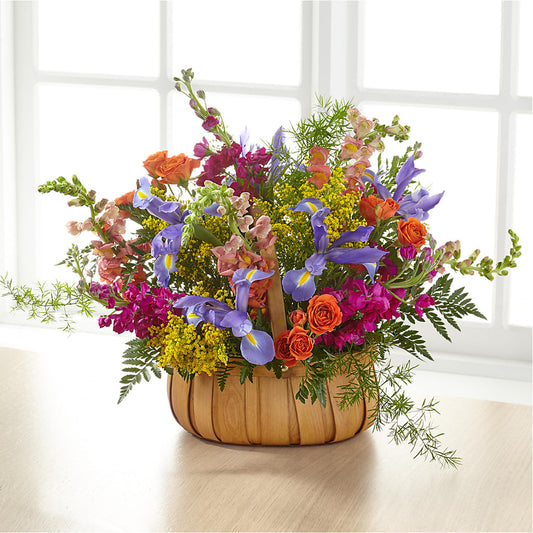 Garden of Life Basket – SHIRLEY'S FLOWERS & SWEETS, Nashua NH