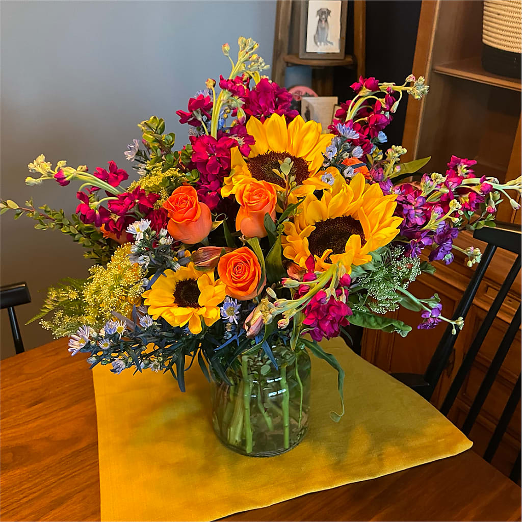 Rays of Life Bouquet – SHIRLEY'S FLOWERS & SWEETS, Nashua NH