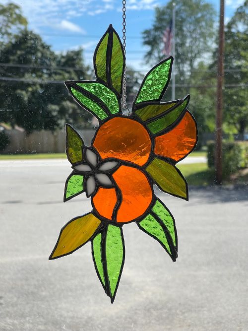 Stained Glass Oranges