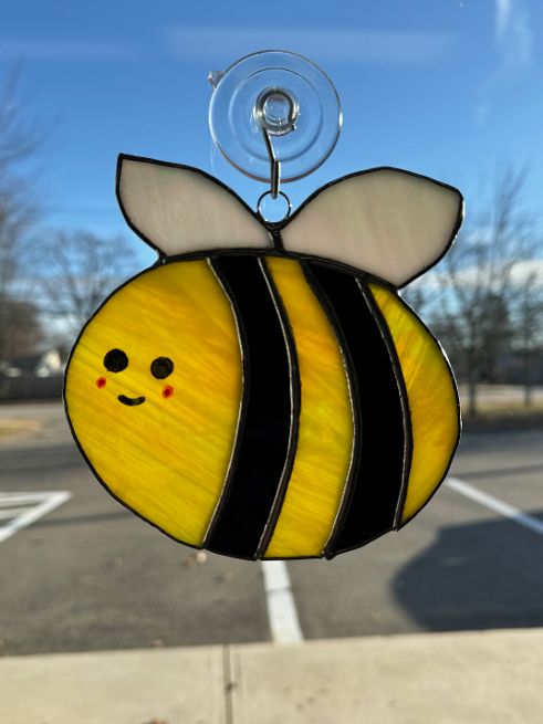 Stained Glass Bee